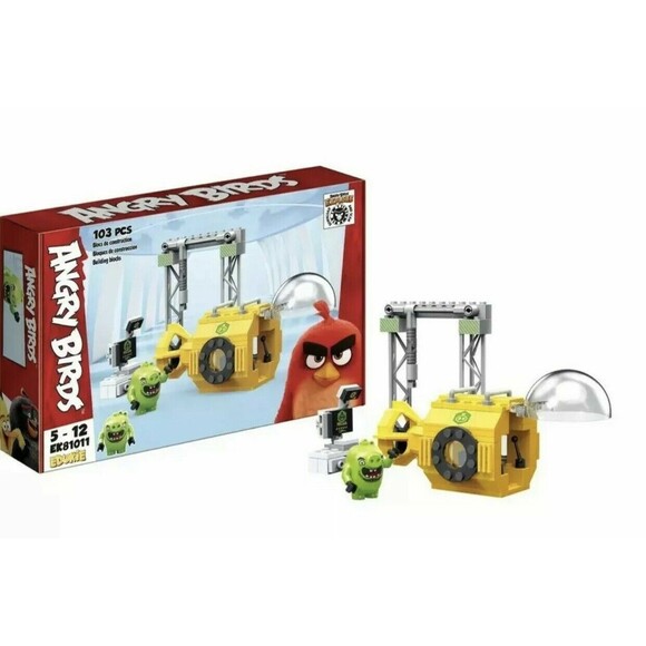 Angry Birds Building Block Set Pig Submarine 103pc EK81011 Ages 5+ - Picture 2 of 8